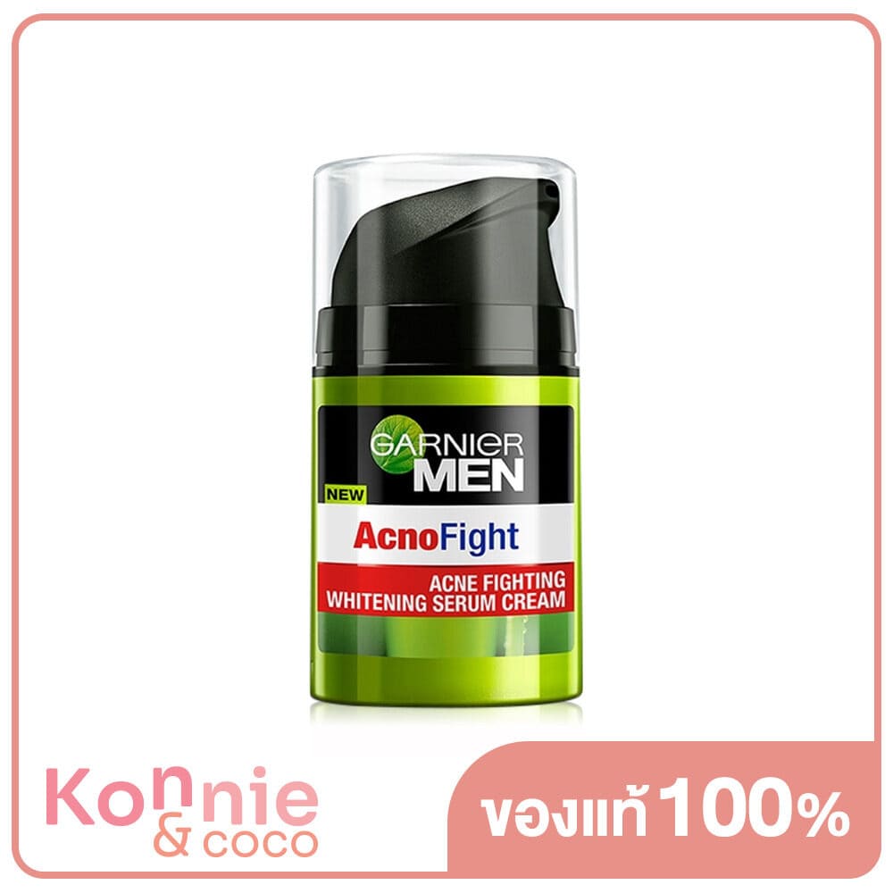 ครีมทาหน้าผู้ชาย Garnier Men Acno Fight Brightenning Serum Cream