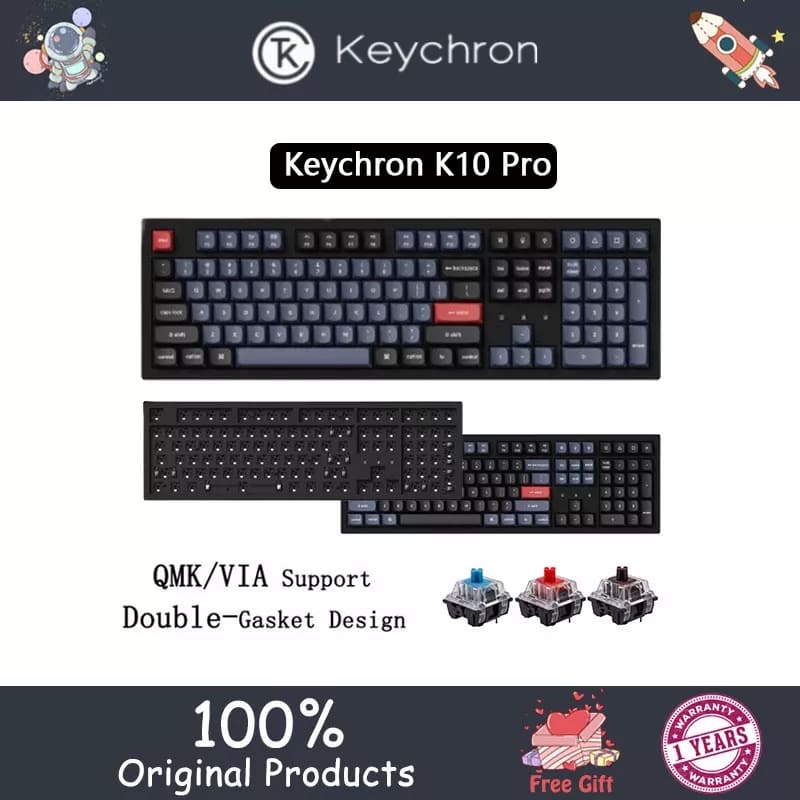 คีย์บอร์ดยี่ห้อไหนดี Keychron K10 Pro