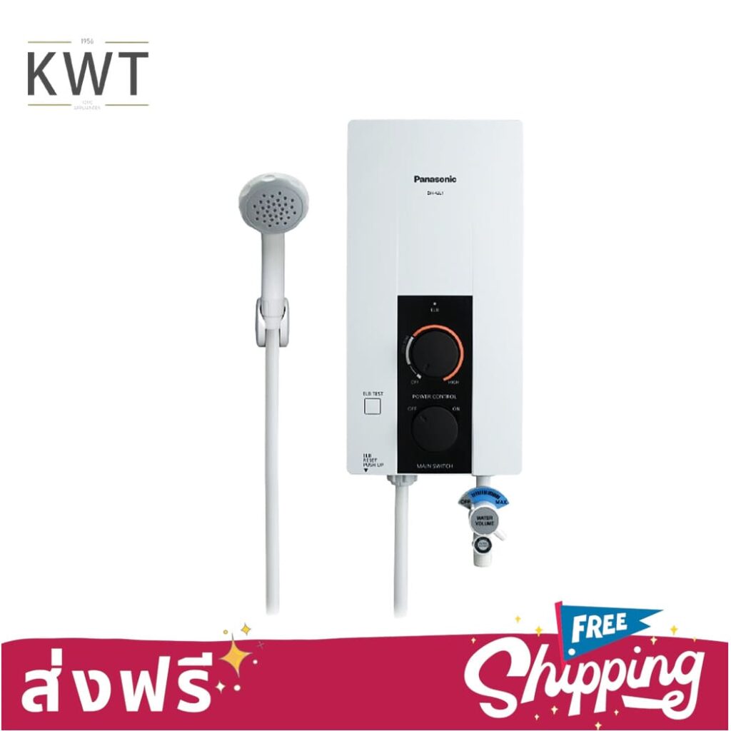 เครื่องทำน้ำอุ่นรุ่นไหนดี PANASONIC รุ่น DH-4JL1